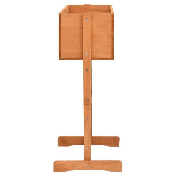 Maison Exclusive - Oranssi puutarhatrellissarjain 45x30x74cm Kuusipuusta