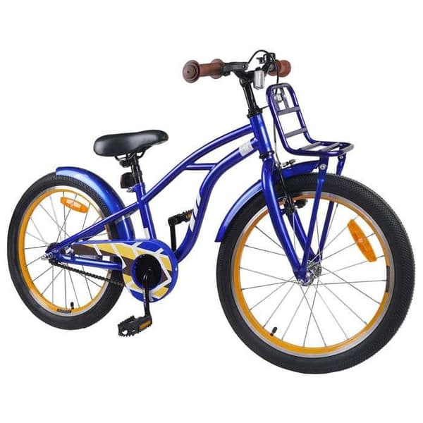 Maison Exclusive - Cykel för Barn 18 Tum för 5-7 År Mörkblå Mörkblå