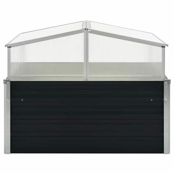 Maison Exclusive - Serre Anthracite 100x100x77 cm Galvaniserat stål