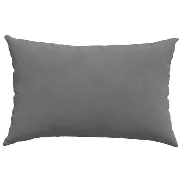 Sofa puder - EKSKLUSIV HUS - Sæt af 2 - 60 x 40 cm - Mørkegrå - Rektangulære Mörkgrå