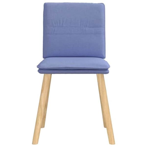 Maison Exclusive - Spisestole sæt af 6 blå jeans stof