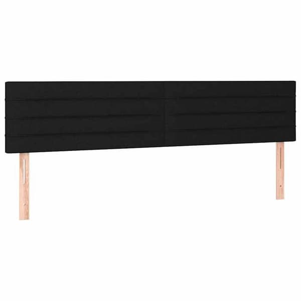 Maison Exclusive - Hovedgærder Sort 180x5x78/88 cm Stof