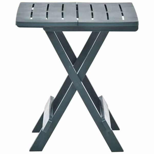Maison Exclusive - Foldbart havebord grøn 45x43x50 cm plastik Grön