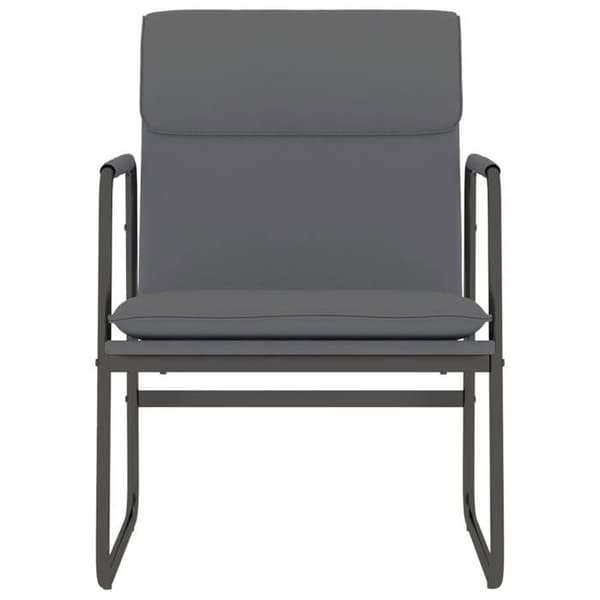 Maison Exclusive - Grå liggestol 55x64x80 cm Syntetisk læder