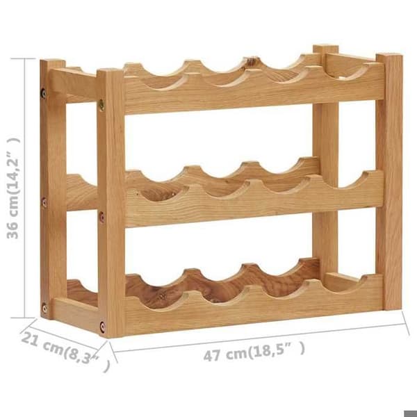 Maison Exclusive - Pulloteline 12 pullolle 47x21x36 cm Tammi