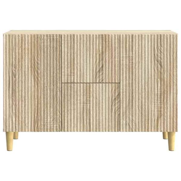 Maison Exclusive - Buffé Ek Sonoma 89 x 34,5 x 60 cm Ingenjörsträ
