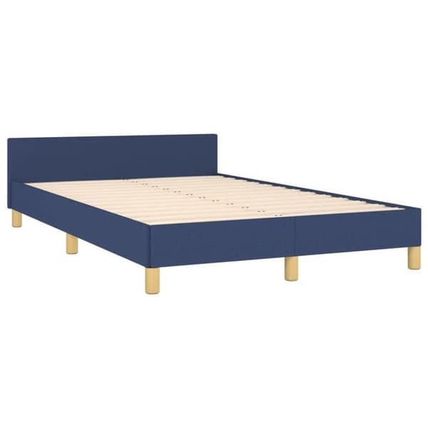 Maison Exclusive - Sengestel uden madras blå 120x200 cm stof