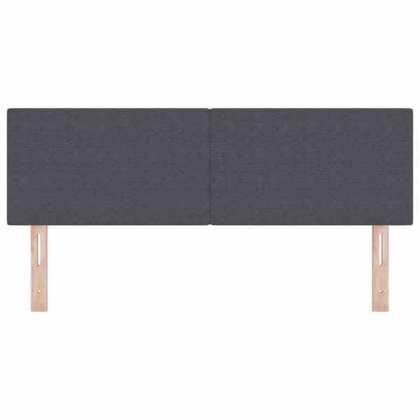 Pääty - EXKLUSIIVINEN KOTI - 160 cm - Tummanharmaa sametti - Vaahdotäyte - Säädettävä Mörkgrå