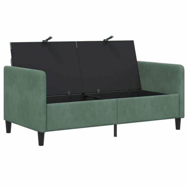 Maison Exclusive - Sofa med opbevaring Grøn Hav 152 x 78 x 87 cm Polyester