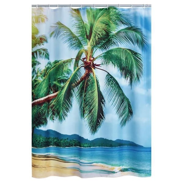 RIDDER suihkuverho Palm Beach 180x200 cm200 [cm] Flerfärgad