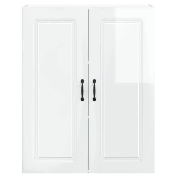 Maison Exclusive - Kalmar Hvid glans opvaskemaskine panel Strålande vit