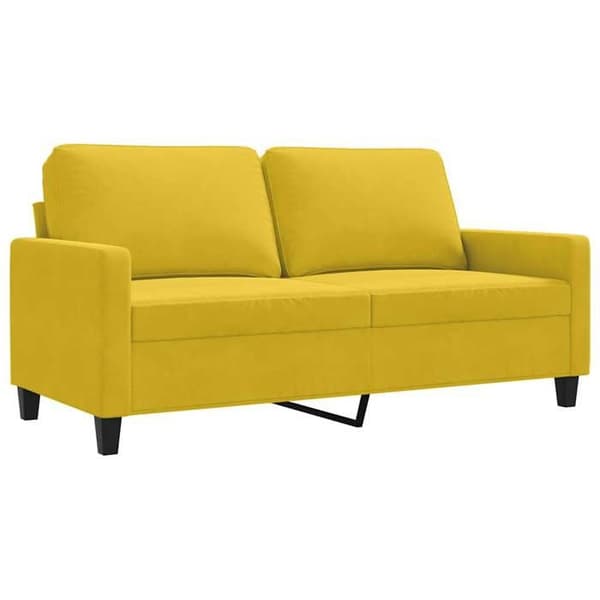 Maison Exclusive - Soffa 2-sits Gul 140 cm Sammet