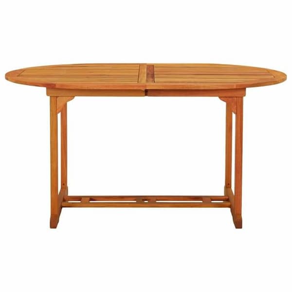 Maison Exclusive - Puutarhapöytä 200x100x75 cm Kestävä eukalyptuspuu