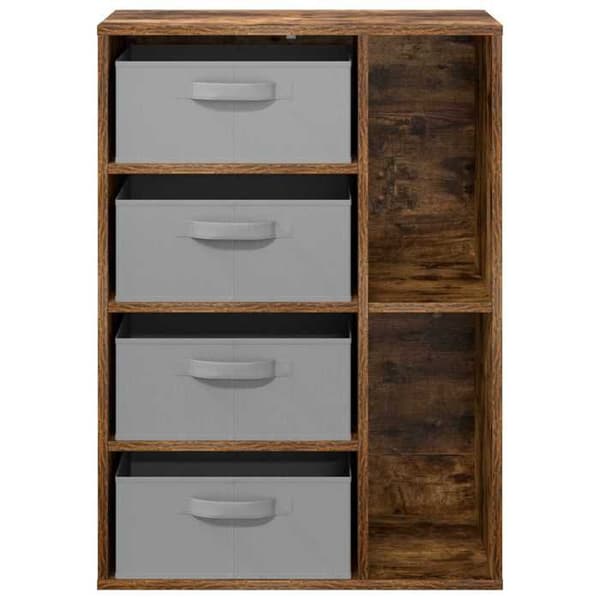 Maison Exclusive - Buffet Røget Eg 60 x 33,5 x 84 cm Rökt ek