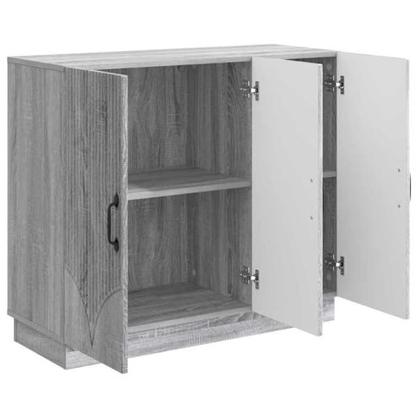 Maison Exclusive - Buffet Sonoma grå 89 x 34,5 x 77 cm Ingeniørtræ