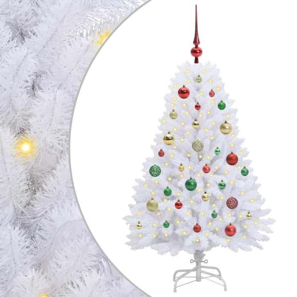 Tekokuusi - EXCLUSIVE KOTI - 120 cm - Valkoinen - LED 8 tilaa - USB 5V virransyöttö Vit