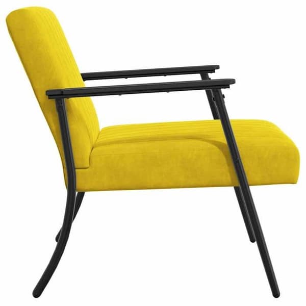 Maison Exclusive - keltainen samettituoli