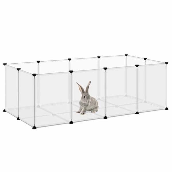 Kasser & bure - MAISON EXCLUSIVE - 144x74x46,5 cm - Vandafvisende PP-paneler - Stålrammer - Nem montering