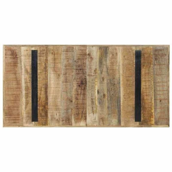 Maison Exclusive - Matbord 140x70x76 cm Rå mangoträ