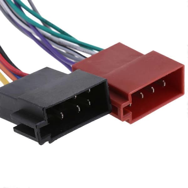 16-bens Stereo Radio ISO Ledningsnet Stik Adapterkabel Til
