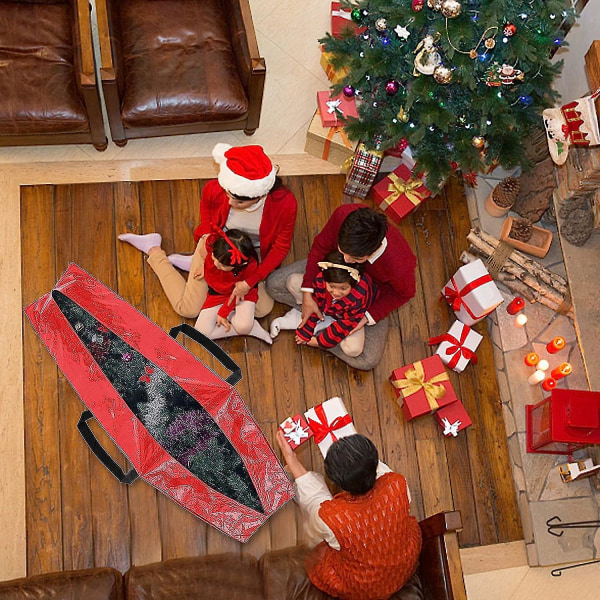 Joulukuusen säilytyspussi Suuri säilytys Keinotekoinen joulukuusen  kuljetuslaukku kahvalla Joulukuusilaukku Joulukuusilaukku Koristeellinen  joulu 98d5 | Fyndiq