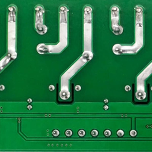 2-kanals relämodul 30A med optokopplare, isolering, hög/låg för PLC med DIN-skena 5V