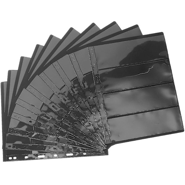 10 ark standard frimärksalbum lösblad frimärkssamling lösblad frimärkshållare samlingstillbehör