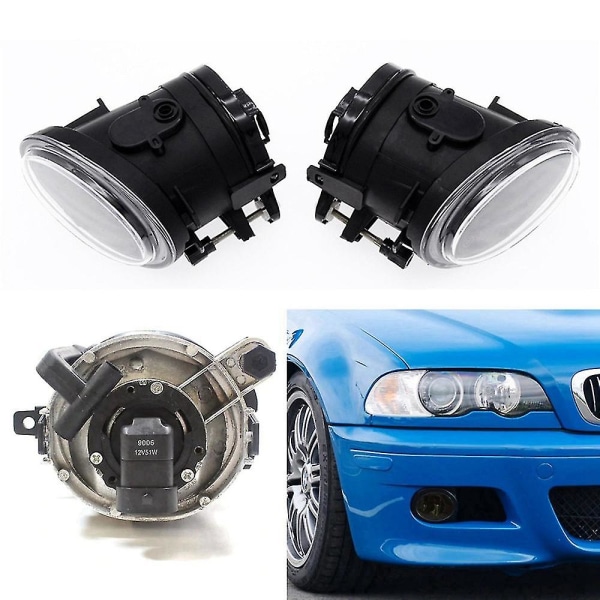 Tåkelyssett for E46 M3 2002-2006 Frontfanger Tåkelys for E39 M5 2001-2003 63177894017 631