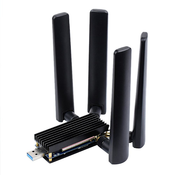 5G Dongel Utbyggnadskort 5G IoT Internetmodul USB3.1 till M.2(NGFF) Nyckel B 5G Modul med Simcom A