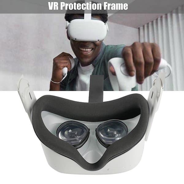 Bærbar VR-headsetlinsebeskytter til Oculus Quest 2 VR