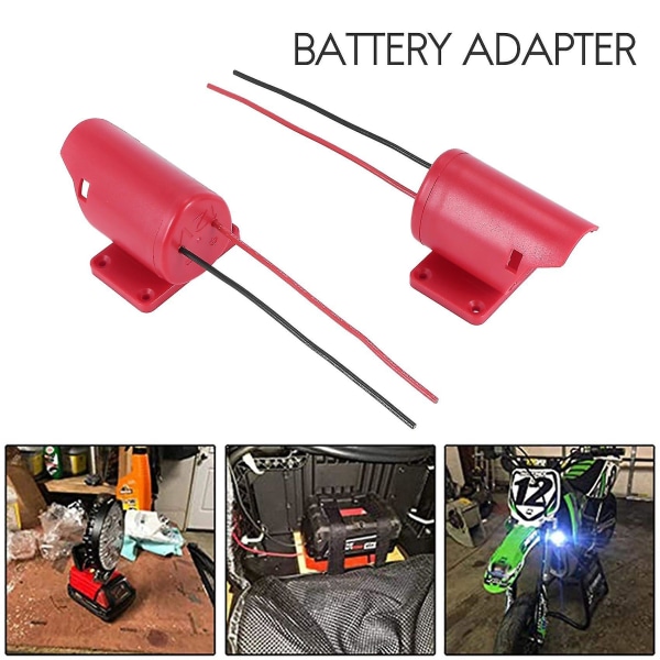 2 Pakkaa Pyörien Sovittimia 12v M12 Telakointiliitäntä 12 Gauge Ic Charr Ce Lataussovitin