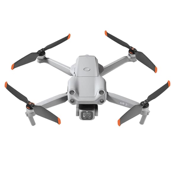 16x til DJI Mavic Air 2/2S støjsvage propeller 7238 propelblade foldbare quick release propeller Black & orange