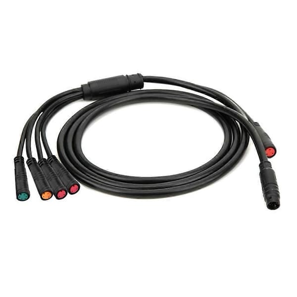 Vandtæt 9-bens hovedkabel til elcykel-controller-dashboard-forbindelseskabel 2PIN+3PIN+5PIN f