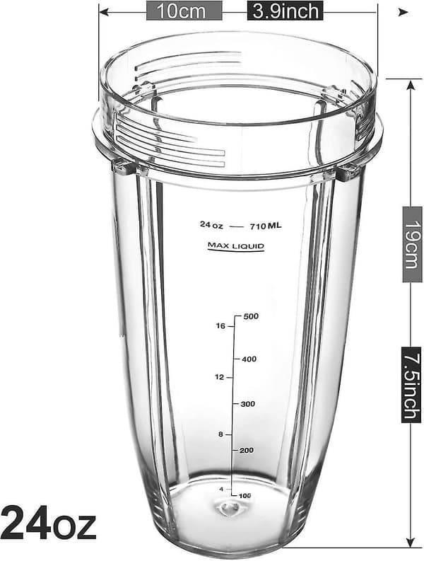 24 Oz Kop Til Nutri Ninja Blender Dele
