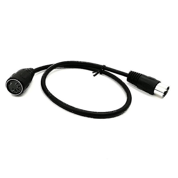 5-pin Din han til hun Midiat adapterkabel til Midi keyboard 1,5m