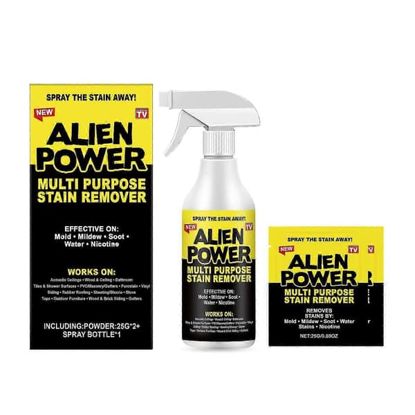 Alien Power Multi-Purpose Pletfjerner Spray, Vertikal Vedhæftningsformel til Skimmel, Meldug og Snavs