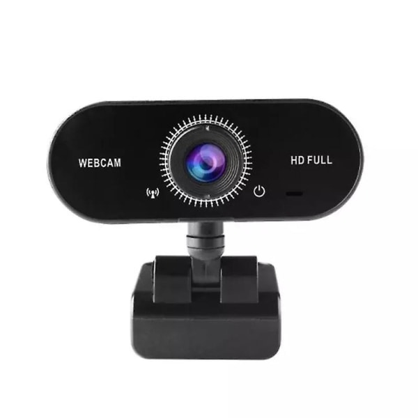1080p 30fps webkamera med mikrofon, usb-kamera, innebygd støyreduksjonsmikrofon for pc datamaskin Bærbar datamaskin/stasjonær/livestreaming/klasse