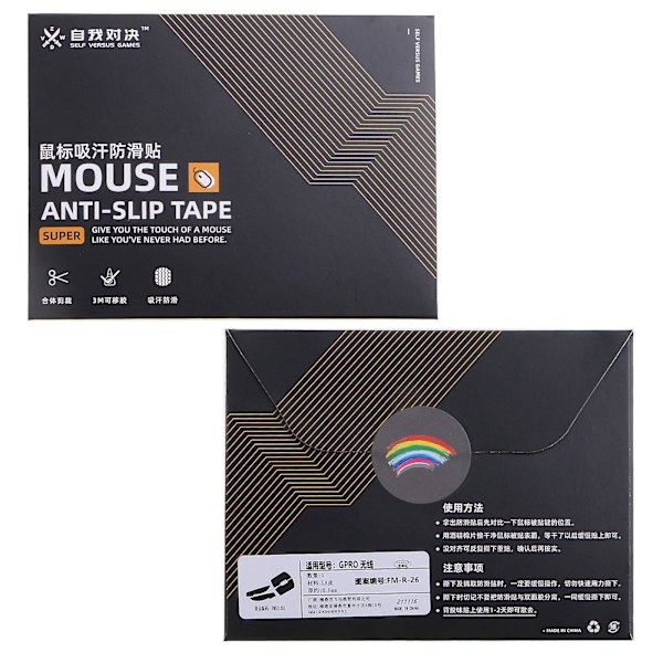 Diy musehudssider klistermærker svedbestandig tape til Logitech Logitech G Pro mus