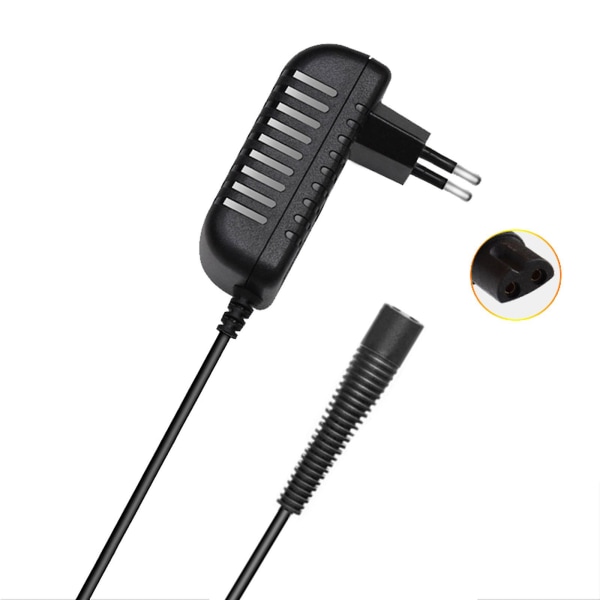 Lader for Brauns barbermaskin 12V/0.4A strømledning for Brauns serie 9/7/3/5/1