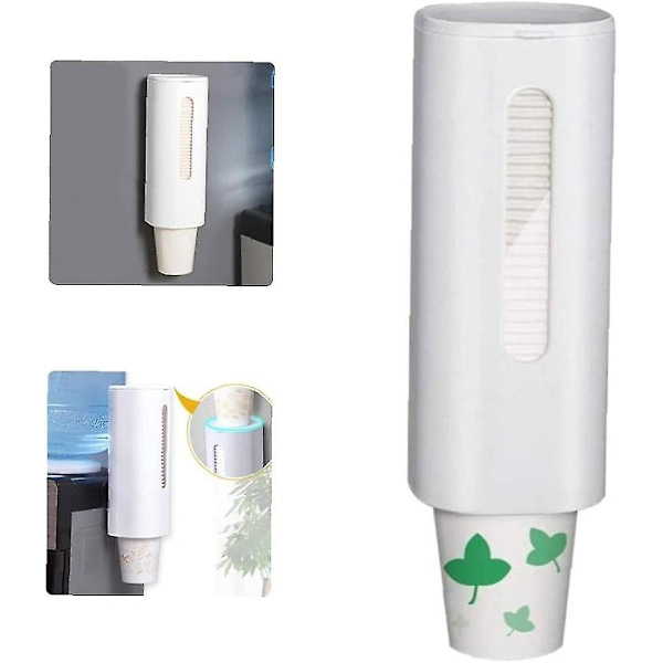 Krusdispenser Støvsikkert Væghængt Napin Kopholder Organizer, Krusdispenser