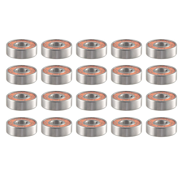 20 stk. 608 2rs kuglelejer, Ilq-9 højhastighedslejer til skateboards, inline-skates, scootere, ro