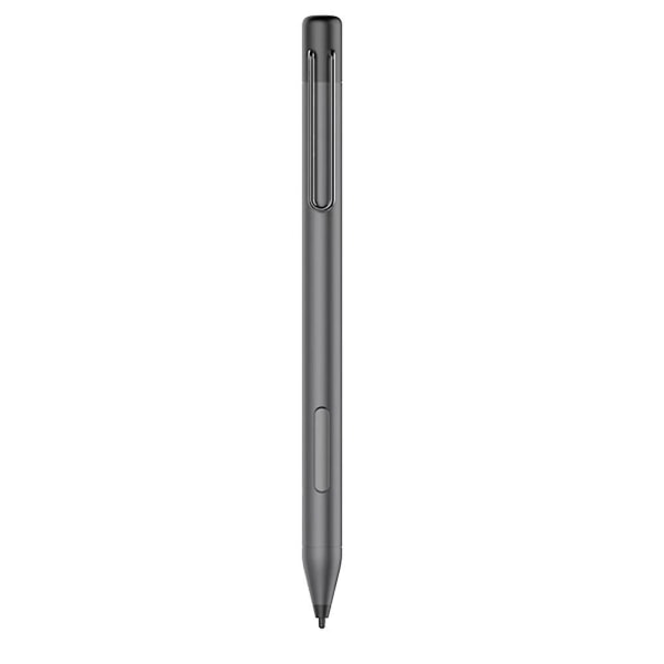 For Surface Stylus Pen Go Pro7/6/5/4/3 elektronisk penn 4096 trykknivåer med spissavtrekker+tupp -svart