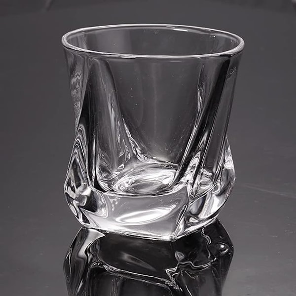 Højkapacitets Whiskyglas til Bryllup Fest Hjem Bar Hotel Restaurant Kontor Dekoration (Farve: A, Størrelse: Som billedet viser)