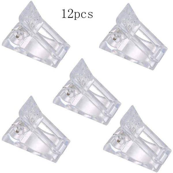 12 stycken Polygel Nagelklipp