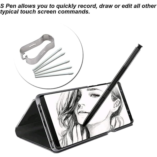 5 stk. udskiftning touch stylus S Pen spidser nibs & fjern værktøj til Samsung Galaxy Note 8 Tab S3 9.7\" T820 T825