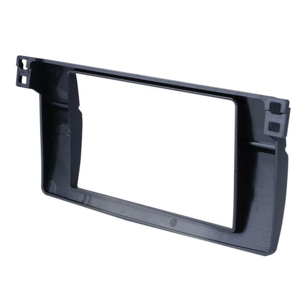 För 3- E46 1998-2005 2din O Panel Modifierad Panel Dvd Navigat Panel Ram Bil Fascia
