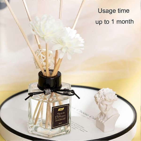 Flammeløs Aromaterapi Diffuser, Aromaterapi Eterisk Olje Ornament F2D4 xierdun 50ml