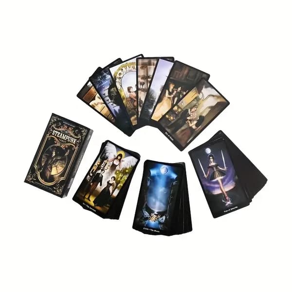 Steampunk tarotkortspil