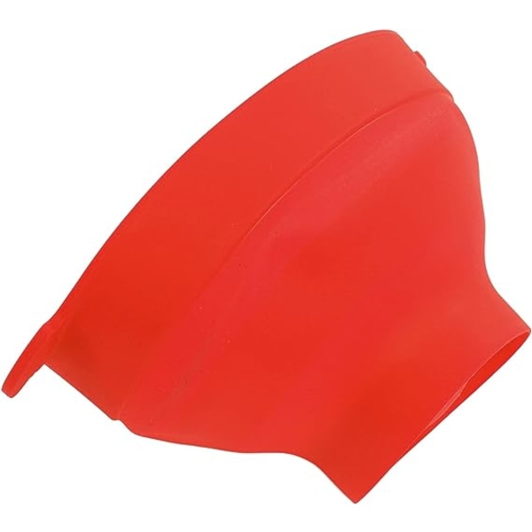 Silikoninen mikroaaltopopcorn-poppari, mikroaaltouunissa käytettävä popcorn-kulho läpinäkyvällä kannella ja kahvalla kokoontaittuva silikonipopcorn-kone kotiin (punainen)