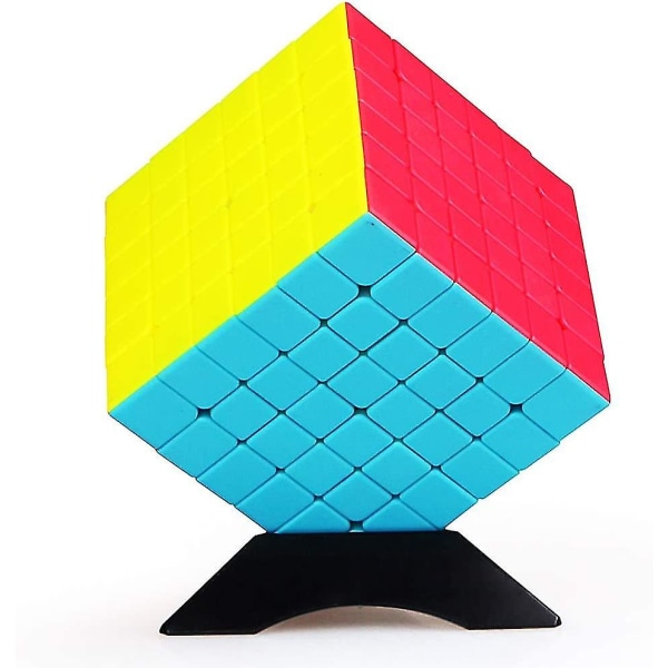 6x6 Klistremerkeløs, Speed Cube 6x6x6 3d Puslespill Terninger Leker for Barn